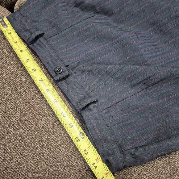 ​Vintage Long Pinstripe Pencil Skirt - Dark Academia / Career Wear - Picture 9 of 9